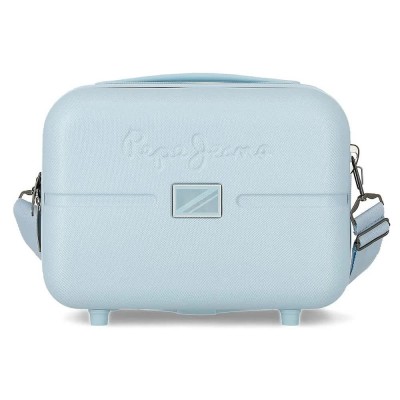 несесер,тоалетни,принадлежности,pepe,jeans,pu030070,wash,bag,sky,blue