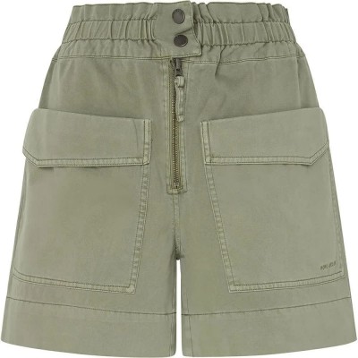 къси,панталони,дамски,панталони,pepe,jeans,anna,denim,shorts,green