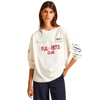 тениска,мъжки,тениски,pepe,jeans,clarendom,long,sleeve,t,shirt,off,white