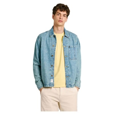 яке,мъжки,якета,pepe,jeans,elson,denim,jacket,blue