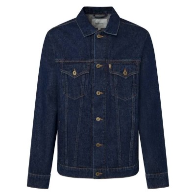 яке,дамски,якета,и,палта,pepe,jeans,pinners,jacket,denim,cu4,(blue)