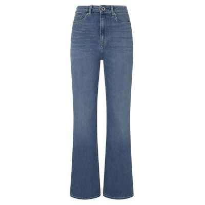 дамски,панталони,pepe,jeans,pl204734,flare,fit,jeans,blue
