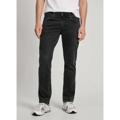 мъжки,панталони,pepe,jeans,pm207393,straight,fit,jeans,denim,xh5,(black)
