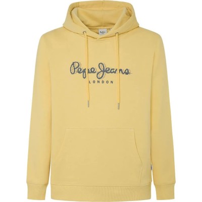 суичър,мъжки,пуловери,pepe,jeans,saul,hoodie,yellow