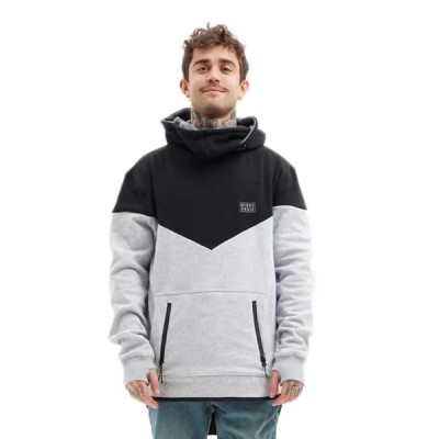 суичър,мъжки,пуловери,hydroponic,dh,plow,hoodie,grey,(black,heather,grey)