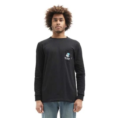 тениска,мъжки,тениски,hydroponic,reef,long,sleeve,t,shirt,black,(black)