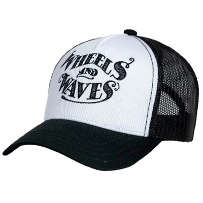 шапка,всички,шапки,wheels,and,waves,ww26,cap,black,(black,white)
