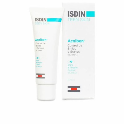 специфични,козметични,продукти,isdin,acniben,shine,and,blemish,control,40ml,clear,(white)