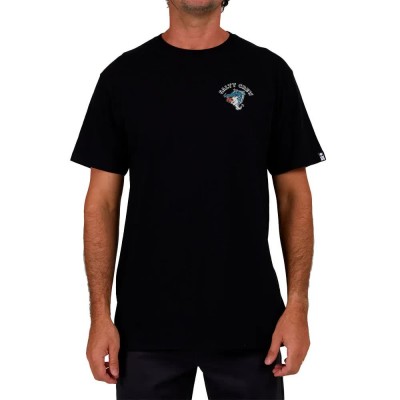 тениска,мъжки,тениски,salty,crew,fight,club,classic,short,sleeve,t,shirt,black,(black)
