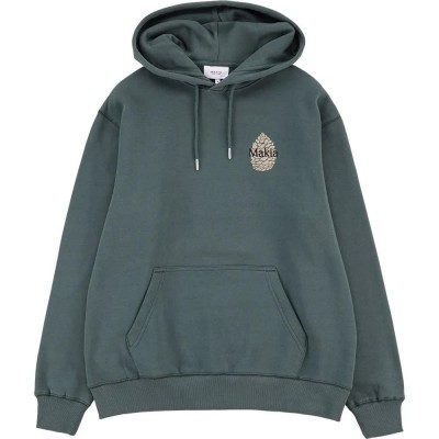 суичър,мъжки,пуловери,makia,cones,hoodie,green