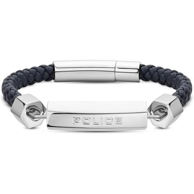 бижутерия,police,peagb2214924,bracelet,silver