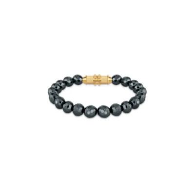 бижутерия,police,pejlb2103905,bracelet,golden,(black)