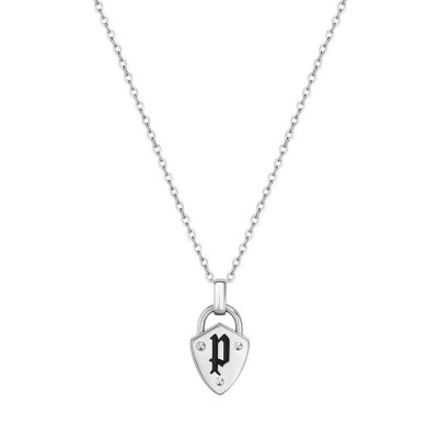 бижутерия,police,pejln2009922,necklace,silver,(grey)