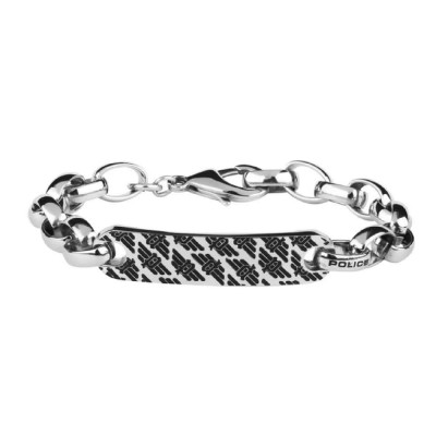 бижутерия,police,pj26355bss01s,bracelet,silver