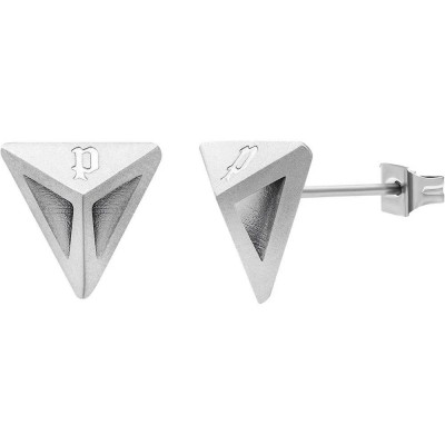 бижутерия,police,pj26496ess01,earrings,silver,(grey)