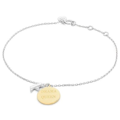 бижутерия,secrecy,b3746cdaww900,bracelet,silver,(grey)