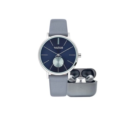 часовник,часовници,watx,reloj4,38,watch,silver,grey,grey,(blue)