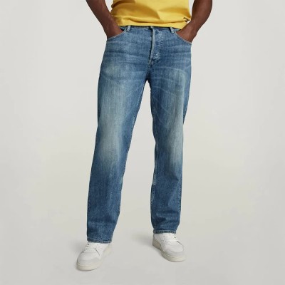 дънки,мъжки,панталони,g,star,dakota,regular,straight,fit,jeans,faded,monsoon,(blue)