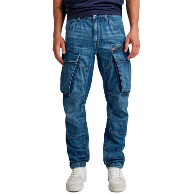 дънки,мъжки,панталони,g,star,rovic,zip,3d,regular,tapered,fit,jeans,blue