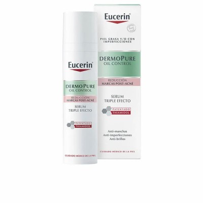 специфични,козметични,продукти,eucerin,40ml,dermopure,oil,control,triple,effect,serum,clear,(white)