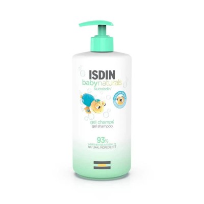 хигиена,коса,isdin,gel,baby,naturals,750ml,shampoo,clear,(white)
