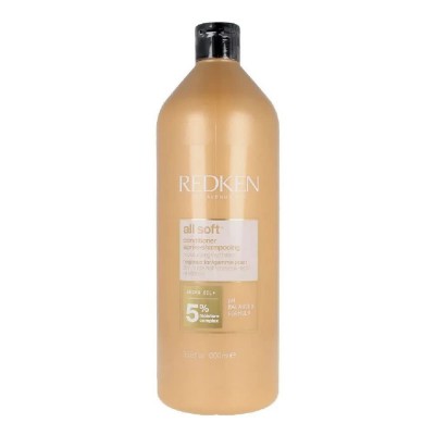 хигиена,коса,redken,all,soft,1000ml,conditioner,golden,(transparent)
