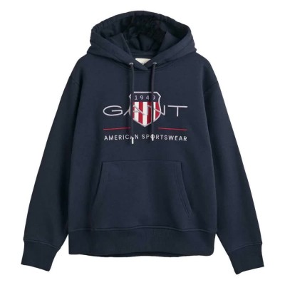 суичър,дамски,блузи,gant,archive,shield,hoodie,blue,(evening,blue)