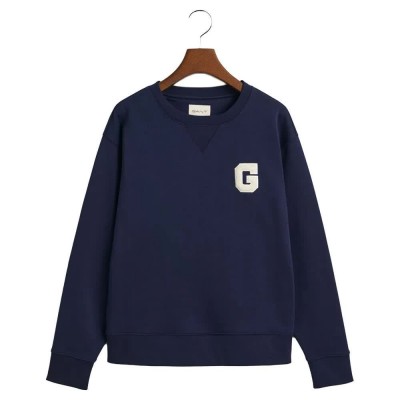 блуза,дамски,блузи,gant,g,badge,sweatshirt,blue