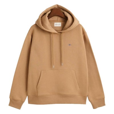 суичър,дамски,блузи,gant,shield,hoodie,beige,(caramel,beige)