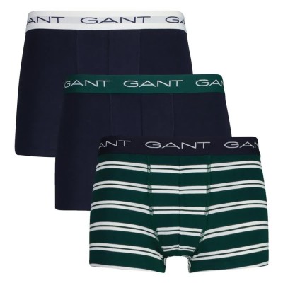 боксерки,мъжко,бельо,gant,902433023,boxers,3,units,green,blue,(deep,forest)