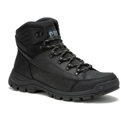 обувки,мъжки,боти,caterpillar,threshold,hiker,boots,wp,black,(black)