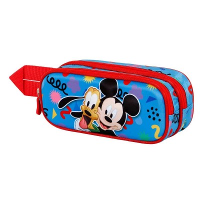 канцеларски,принадлежности,disney,3d,mickey,mouse,mates,pencil,case,multicolor
