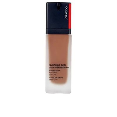 ексфолианти,shiseido,550,30ml,synchro,skin,self,refreshing,foundation,brown,(white)
