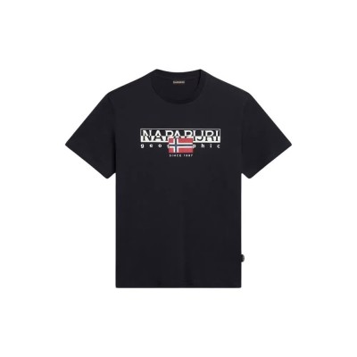 тениска,мъжки,тениски,napapijri,aylmer,short,sleeve,t,shirt,black