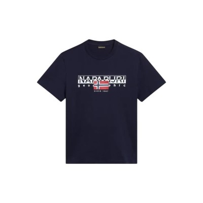 тениска,мъжки,тениски,napapijri,aylmer,short,sleeve,t,shirt,dark,blue,(blue)