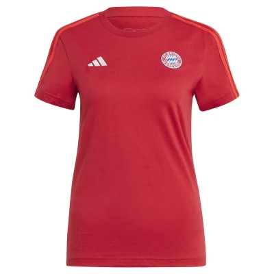 тениска,дамски,тениски,adidas,fc,bayern,munich,24,25,3,stripes,woman,short,sleeve,t,shirt,red,(team,power,red,2)