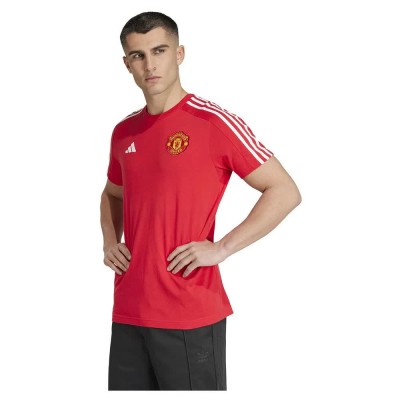 тениска,мъжки,тениски,adidas,manchester,united,24,25,dna,short,sleeve,t,shirt,mufc,red