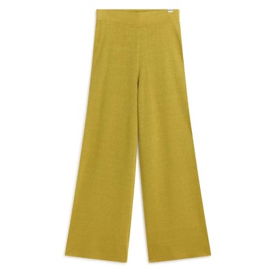 панталони,дамски,панталони,ecoalf,ason,pants,green,yellow,(yellow)