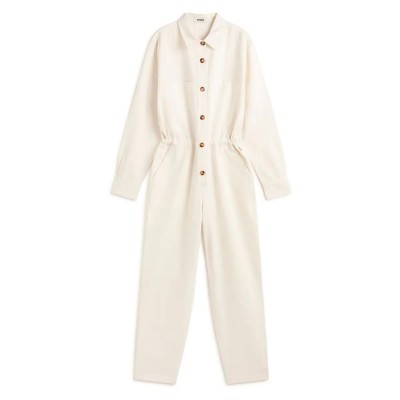 гащеризон,дамски,гащеризони,ecoalf,calcite,jumpsuit,beige