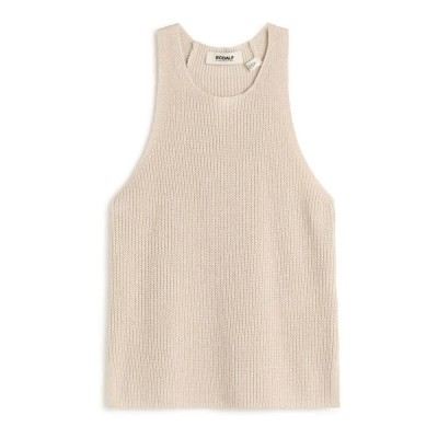 тениска,дамски,тениски,ecoalf,cidro,sleeveless,t,shirt,beige