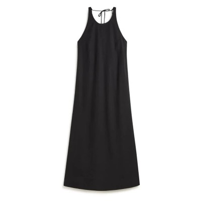 рокля,дамски,поли,и,рокли,ecoalf,crome,sleeveless,midi,dress,black