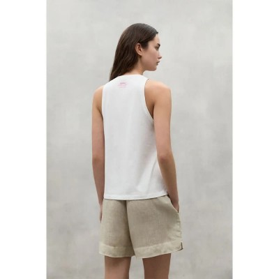 тениска,дамски,тениски,ecoalf,francisca,short,sleeve,t,shirt,white