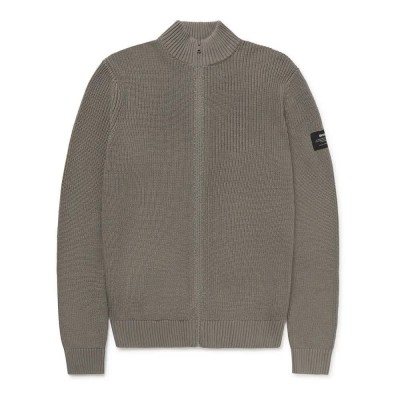 блуза,мъжки,пуловери,ecoalf,merto,full,zip,sweater,topo,(green)