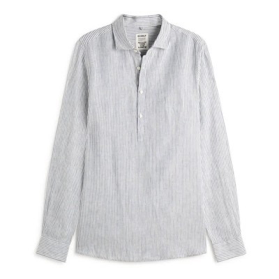 риза,с,дълъг,ръкав,мъжки,ризи,ecoalf,polino,long,sleeve,shirt,grey