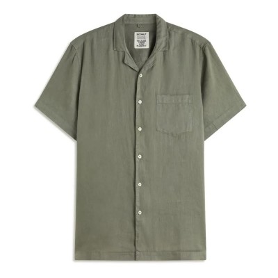 риза,с,къс,ръкав,мъжки,ризи,ecoalf,sutar,short,sleeve,shirt,green