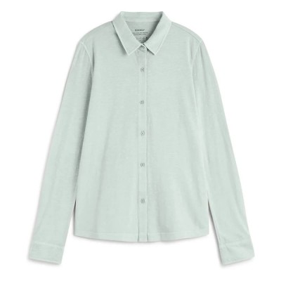 риза,с,дълъг,ръкав,дамски,блузи,дамски,ризи,ecoalf,vaasa,long,sleeve,shirt,white