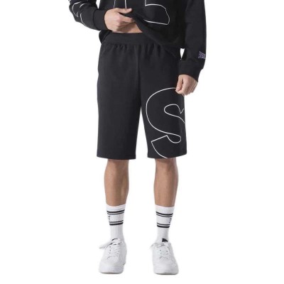 къси,панталони,мъжки,панталони,everlast,felpa,str,shorts,black