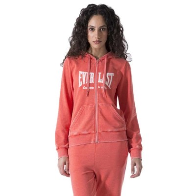 блуза,дамски,блузи,everlast,full,zip,sweatshirt,coral,(orange)