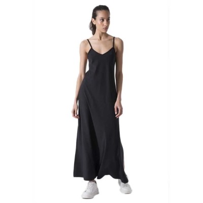 рокля,дамски,поли,и,рокли,everlast,jersey,modal,sleeveless,dress,black,(black)