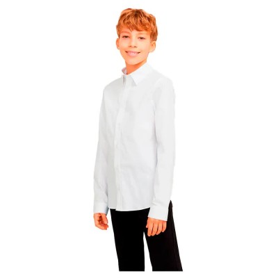 риза,с,дълъг,ръкав,детски,ризи,jack,&,jones,eaxel,stretch,long,sleeve,shirt,white